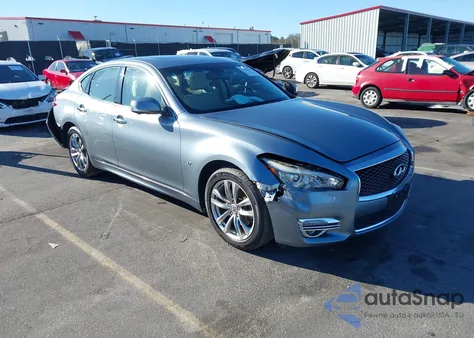 2018 Infiniti Q70 3.7 Luxe from USA, damaged, VIN JN1BY1APXJM181110